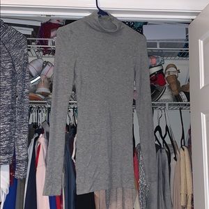 Turtleneck gray dress/shirt